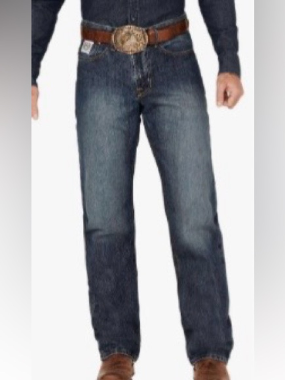 Cinch  Men's Dark Blue Straight-Leg Jeans -